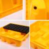 Buy cheap Plastic Leakproof Tray Hazardous Waste Oil Bucket Leakproof Tray Four Barrels Of Leakage Proof Plate 2.7T Static Load from wholesalers