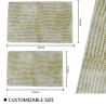 Buy cheap Short Pile Chenille 2cm Tufted Bath Mat Non Skid Resilient Velvety from wholesalers