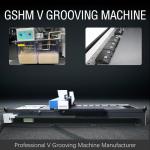 1232 High Speed V Grooving Machine For Kitchen Cabinet Metal Grooving Machine