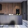 Buy cheap Modern Style 6mm PVC Kitchen Cabinets Dining Room Glossy Wood from wholesalers