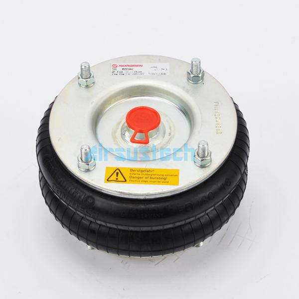 Buy cheap 2 Convoluted Rubber Industrial Air Springs With G1/2 Air Inlet Continental FD 138-18 DS 8×2 Norgren M/31082 from wholesalers