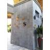 Buy cheap Exterior Wall Polished Granite Tiles High Gloss Grey Color Uniform Structure from wholesalers