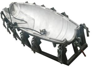 Buy cheap 6061T6 Rotational Mold Tooling Plastics Rowing Boat Mold from wholesalers