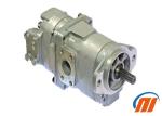 Gray Hydraulic Gear Pump 705-52-21070 D41P-6 Bulldozer Spare Parts