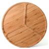 Buy cheap Nature tea time dessert bamboo food tray from wholesalers