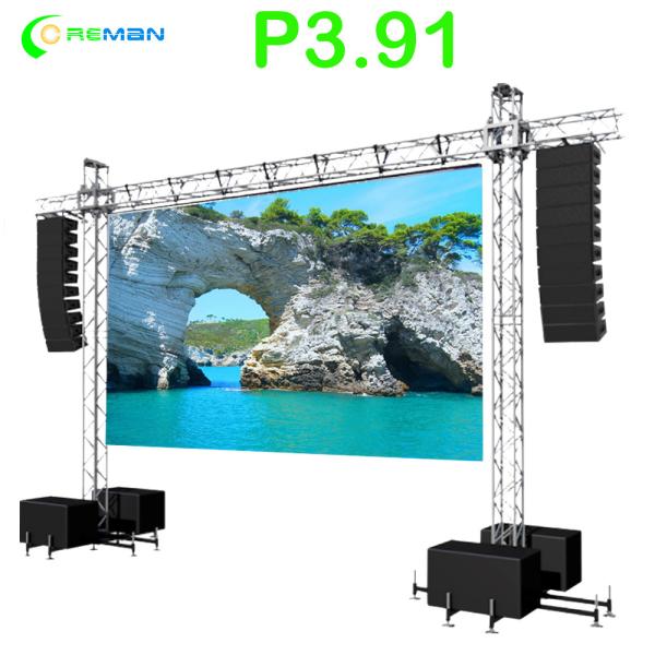 Buy cheap Flexible IP65 P3.91 Stage Backdrop Led Panel 1000W/sqm from wholesalers