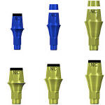 ITI Straumann Bone Level® 022.0129S NC SCREW-RET Multi unit Abutments - STRAIGHT 0° , Ø 4.6MM , GH 2.5MM