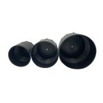 2 3/8" 2 7/8" 3 1/2" EUE Tubing Plastic Thread Protectors Black Color