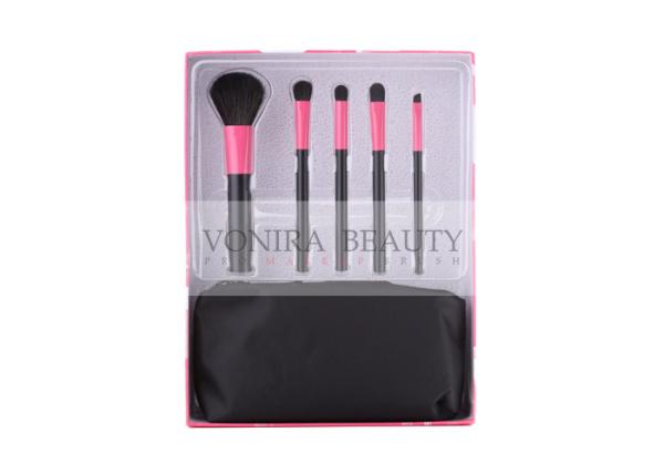 Buy cheap 5 PCS Fashion Pink & Black Basic Gift Set With A Black Makeup Bag from wholesalers