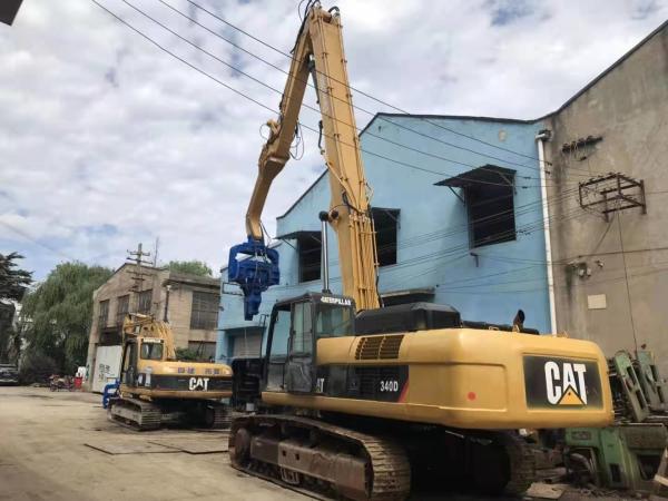 Buy cheap Yellow Color Sheet Pile Driving Machine from wholesalers