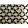 Buy cheap 3mm Curly Decorative Wire Mesh Grilles PVD from wholesalers