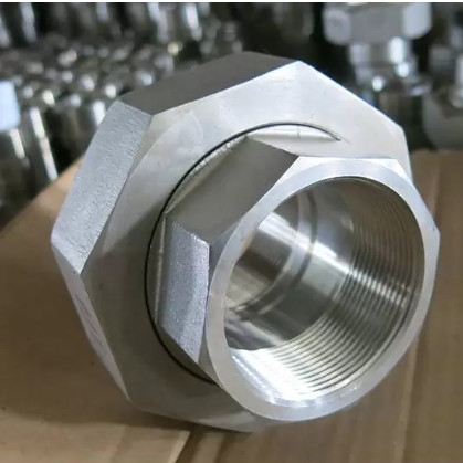 NXF THD Pipe Fittings DN 6-80 Class 3000-9000 ASTM B637,AMS 5383 Alloy G-30/2.4603/UNS N06030 Threaded Union