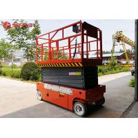Buy cheap 320kg Automatic Workshop Mobile Scissor Lift Platform product