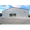 Buy cheap Corrugated / Sandwich Panel Steel Shed Construction With Windows Customizable from wholesalers