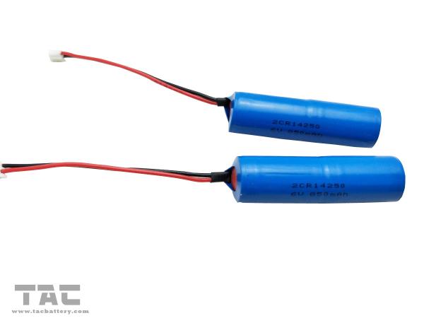 Buy cheap Li-MnO2 Nonrechargeabe Lithium Battery For Laryngoscope CR14250 6.0V 850mAh from wholesalers