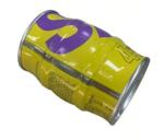 Custom Printed Drum Shape Coffee Tin Cans Metal Tin Bottle