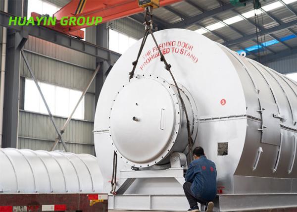 Buy cheap Waste Tyre Small Pyrolysis Plant 2 Ton With CE ISO from wholesalers