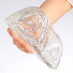 OEM/ODM Welcome 355ml Glass Bottle for Liquor Hot Stamping Surface Rectangle