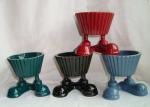 Eco Friendly Ceramic Houseware Footed Cupcake Bowl Mini Ramekin Cupcake Mold