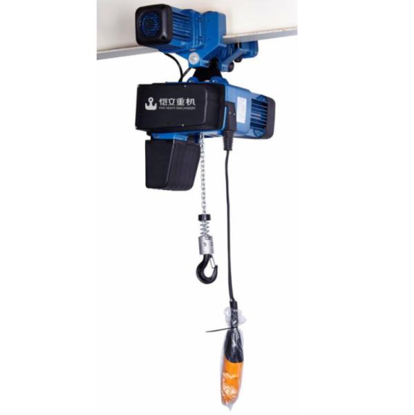 Buy cheap 250kg 3m Double Speed Electric Chain Hoist With Motorized Trolley from wholesalers