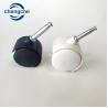 Buy cheap All Style Hot Black Plastic Chair Caster Furniture Nylon Castor Wheels For Office Chairs from wholesalers