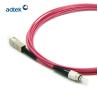 Buy cheap Multimode Simplex FC SC Fiber Patch Cord 2.0mm OM4 PVC / LSZH 3M Fiber Optic Cable from wholesalers