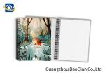 Pretty Girl Design 3D Lenticular Notebook PET / PP / PVC Cover Material