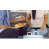Buy cheap Black Plastic Containers With Lids For Storage-Microwave & Freezer & Dishwasher Safe, BPA-Free, Durable&Stackable from wholesalers