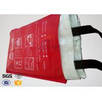 Buy cheap 7oz Kitchen Fiberglass Heavy Duty Fire Blanket with 100 % Glass Fiber Materials product