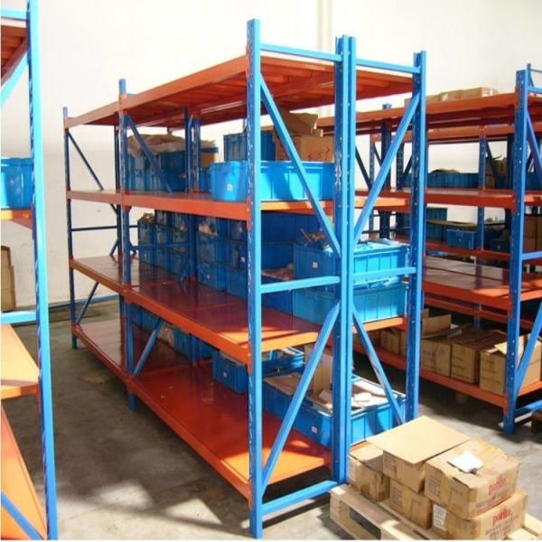 Buy cheap Black 4 Tiers Longspan Metal Shelving 800kgs Longspan Shelving Units from wholesalers