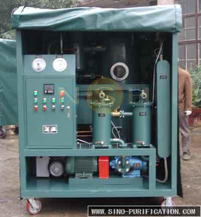 Vacuum Transformer Insulation Oil Purifier Explosion Proof 4800L / H Double