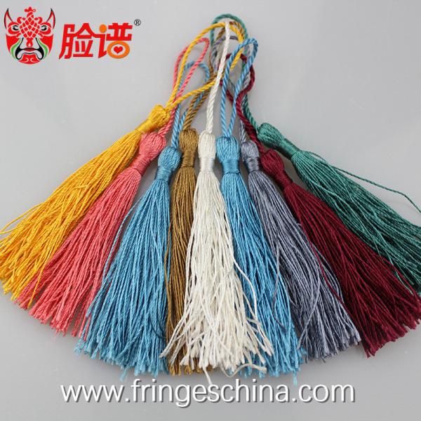 Buy cheap Colorful classical wholesale chinese tassels trimming fringe for bookmark from wholesalers