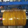 Buy cheap 3D Hand Feeling Wood Designed Pattern Alloy 3105 0.50mm Thick Coated Aluminium Sheet Coil For Metal Roller Shutter Door from wholesalers