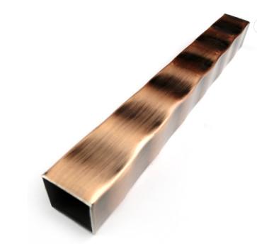 Buy cheap Rose Gold Ss Pipes 201 Mirror 316 304 Stainless Steel Rectangular Tube ASTM A554 60x40 from wholesalers