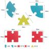 Buy cheap Children Wooden Creative Jigsaw Building Block 1Set DIY 3D Educational from wholesalers