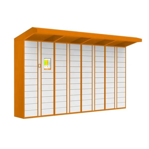 Buy cheap Smart Parcel Delivery Locker Electronic Express Locker Intelligent Mail Parcel Delivery Locker Orange from wholesalers