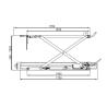 Buy cheap TC150 Hydraulic Motorcycle Lift Overload Protection Hydraulic Stationary Lift Platform Capacity 150kg from wholesalers