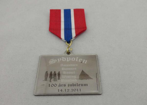 Buy cheap Stainless Steel Offset Printing Ribbon Medal, Custom Awards Medals with Gold, Nickel, Brass, Copper Plating from wholesalers