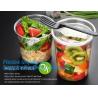 Buy cheap 1000ML salad disposable plastic food container soup bowl noodle bowl,Food Grade Custom Transparent Disposable Plastic Fa from wholesalers