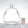 Buy cheap Custom Size Accepted Glass Bottles for Vodka XO Whisky Brandy Shape in 350ml 550ml 750ml from wholesalers