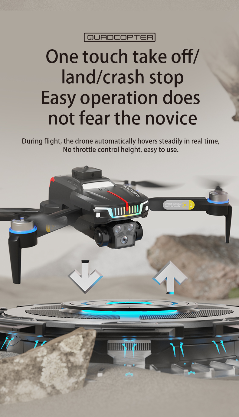Unleash the Power of J16 Drone Three Camera System Remote Control and Altitude Hold Mode for Superior Aerial Photography