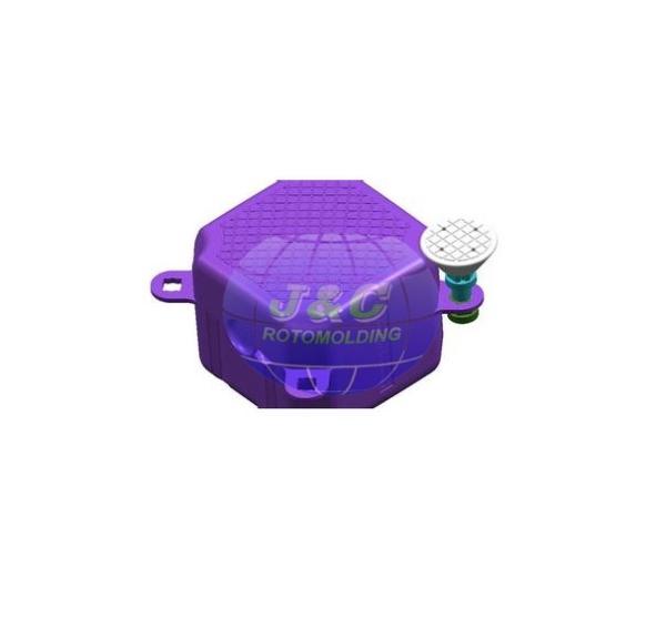 Buy cheap Polyethylene Plastic Rotomolded Pontoons Floats By Aluminum Rotational Molds from wholesalers