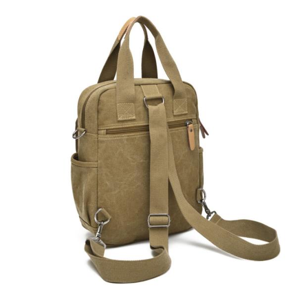 Buy cheap Fashionable Leather Mens Canvas Shoulder Bags Vegan Lightweight from wholesalers