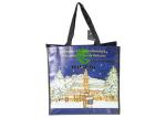 Non Woven Christmas Shopping Bags Pp Tote Bag For Supermartket Promotion