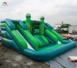 Commercial Water Slide Inflatable Kids Outdoor Double Lane Water Slide Bounce