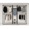 Buy cheap High quality black powder coat metal display rack for clothing store, gift shop, toy store,antique store from wholesalers