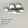 Buy cheap Modern Led Ceiling Lamps for Living Room Bedroom Kitchen Home Surface Mount Nordic Style Wooden Chandelier(WH-WA-22) from wholesalers