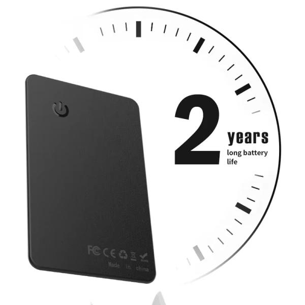 Slim Card GPS Lost Item Tracker Finder For IPhone 15 Wallet MFi Certified Consumption