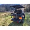 Buy cheap 2+2-Seater Luxury Bright Orange Color Electric Golf Cart With High Horsepower 14-Inch Off-Road Tires Lithium Battery from wholesalers