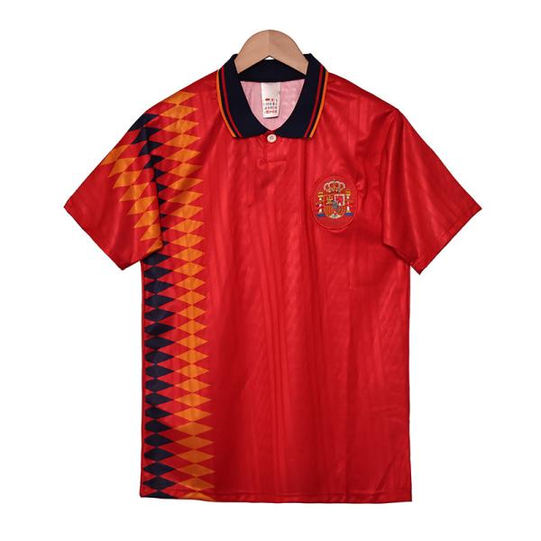 Buy cheap Classic Spain 1994 Home National Team Football Jersey With Customized Numbers from wholesalers